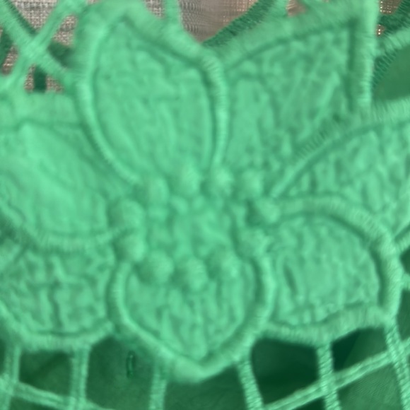 VELVET green, sleeveless dress. Size Large. - Picture 7 of 9